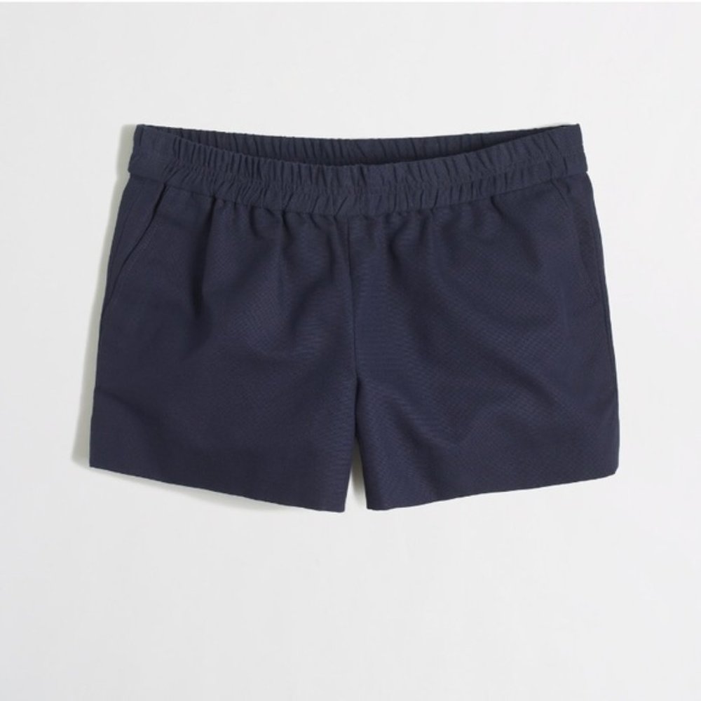 J.Crew Boardwalk Pull-On Shorts | Navy